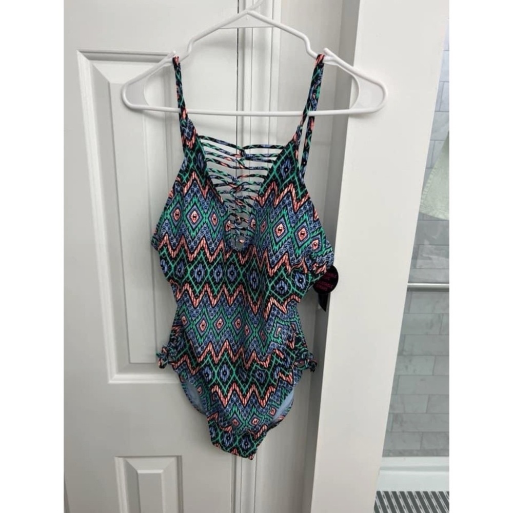 One piece bathing suit